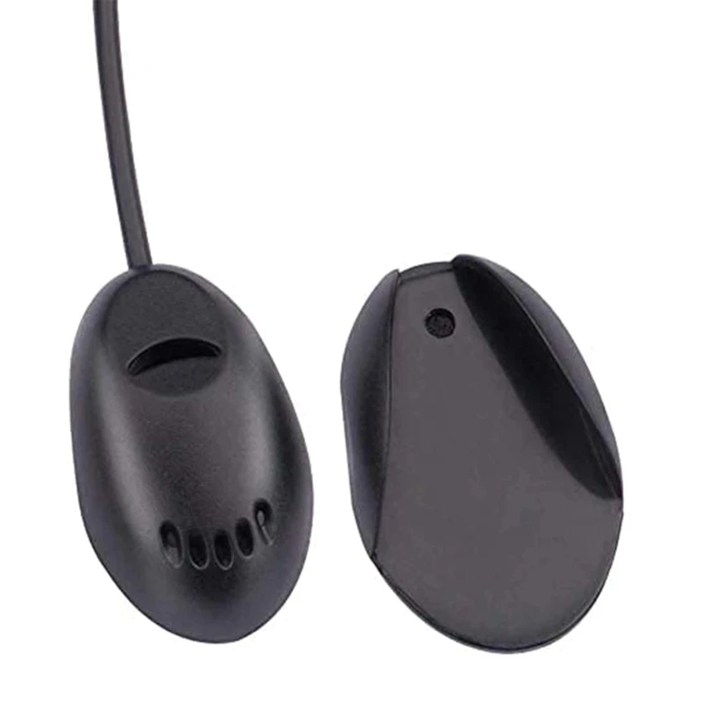 Мини-автомобильный микрофон, тип пасты, аудиомикрофон громкой связи, 3,5 мм, приборная панель, Bluetooth-совместимая для автомобильного радио, GPS