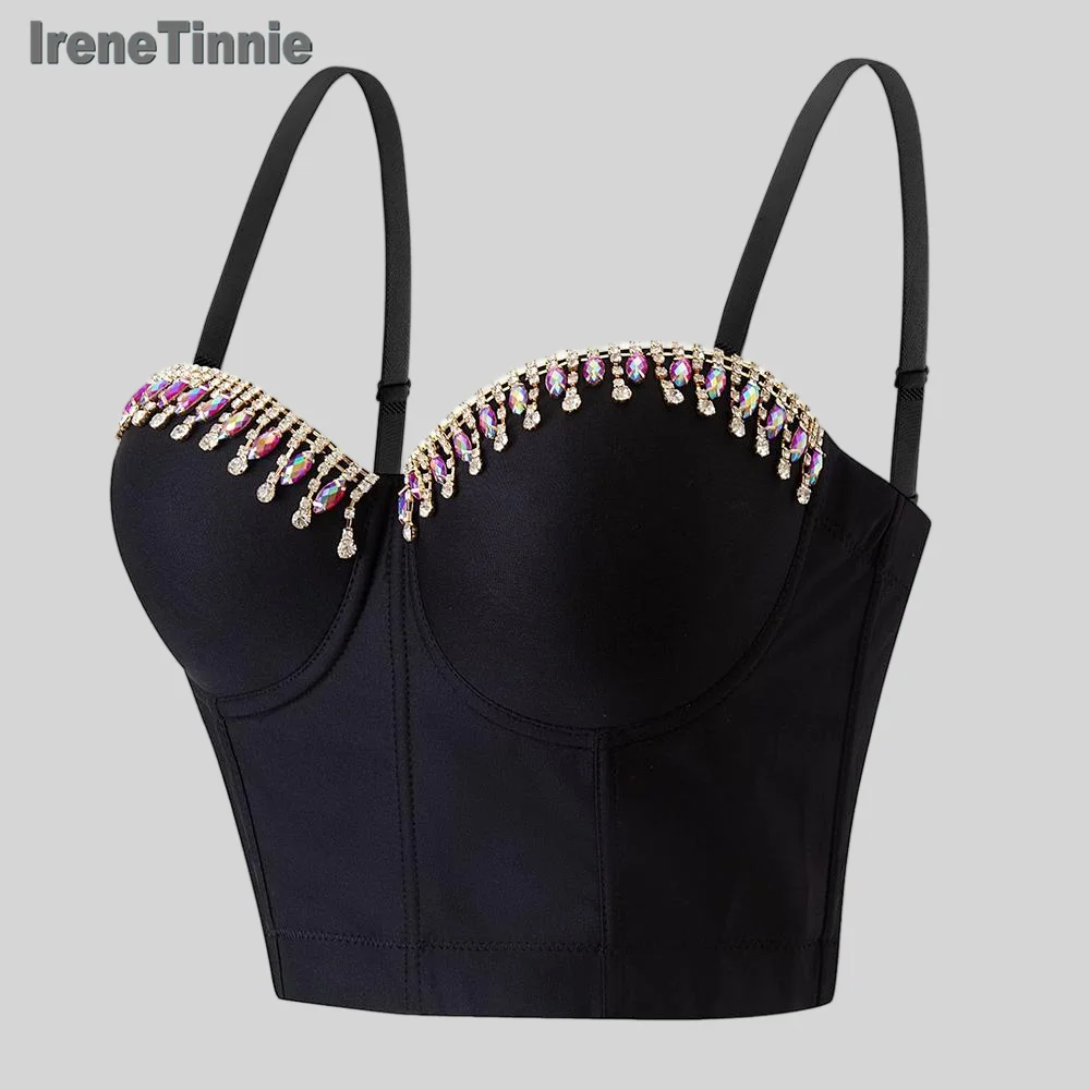 Irene tinnie y2k ropa de mujer clothes tops summer 2025 clothing corset crop top korean tank haut femme 2000s sleeveless girls