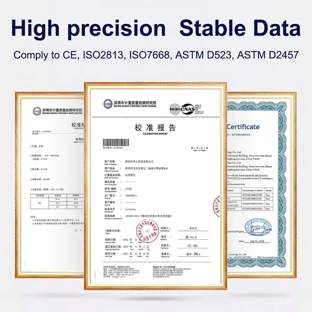 IN STOCK High Precision LS196 Surface Gloss Meter 60 Degree 1000GU for PVC Stone Industrial Use