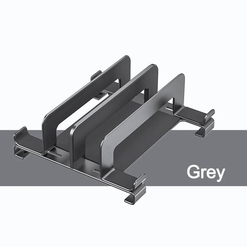 

Compact Laptop Stand for Vertical Storage with Optimized Airflow Path and Minimal Desk Footprint for Busy Workspaces