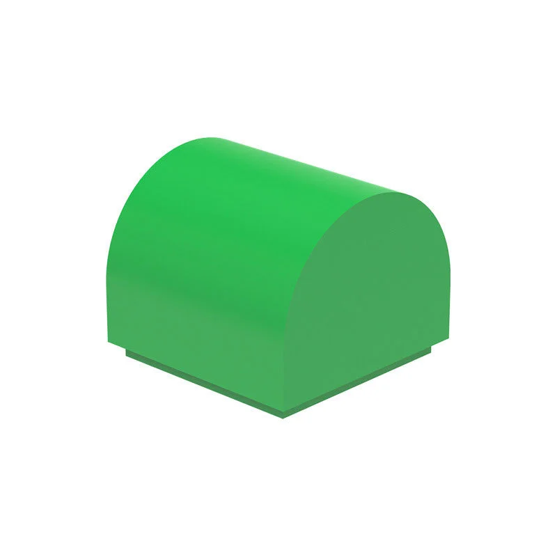 50pcs 49307 Curved 1x1x2/3 Smooth Slope Toy For Technical Buildings Blocks Gift Compatible Assemblage DIY MOC Kids