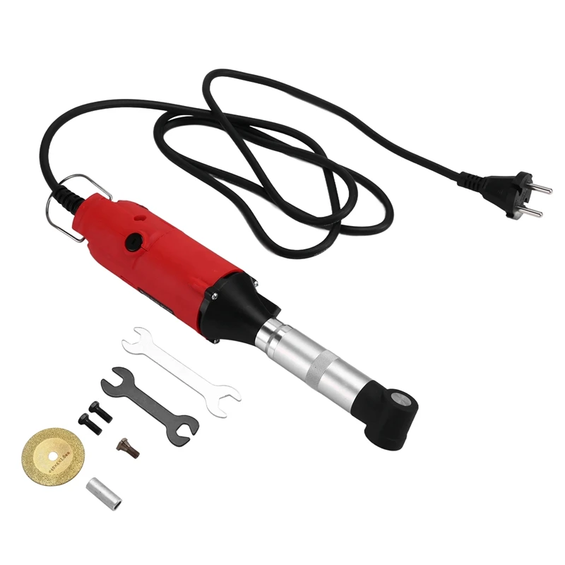 350W 90 grados de velocidad ajustable codo eléctrico máquina de coser de azulejos de cerámica herramientas de limpieza de azulejos