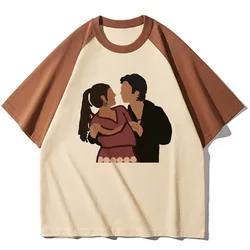 ヴァンパイアダイアリーの女性用Tシャツ,アニメトップ,コミックウェア,2000