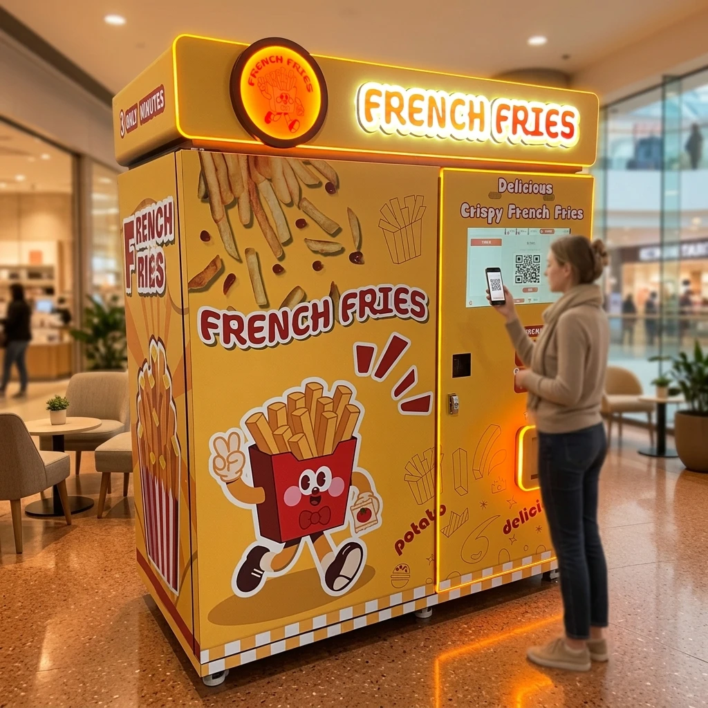 Open Vending Machine - 맞춤형 스마트 상업용 24시간 셀프 서비스