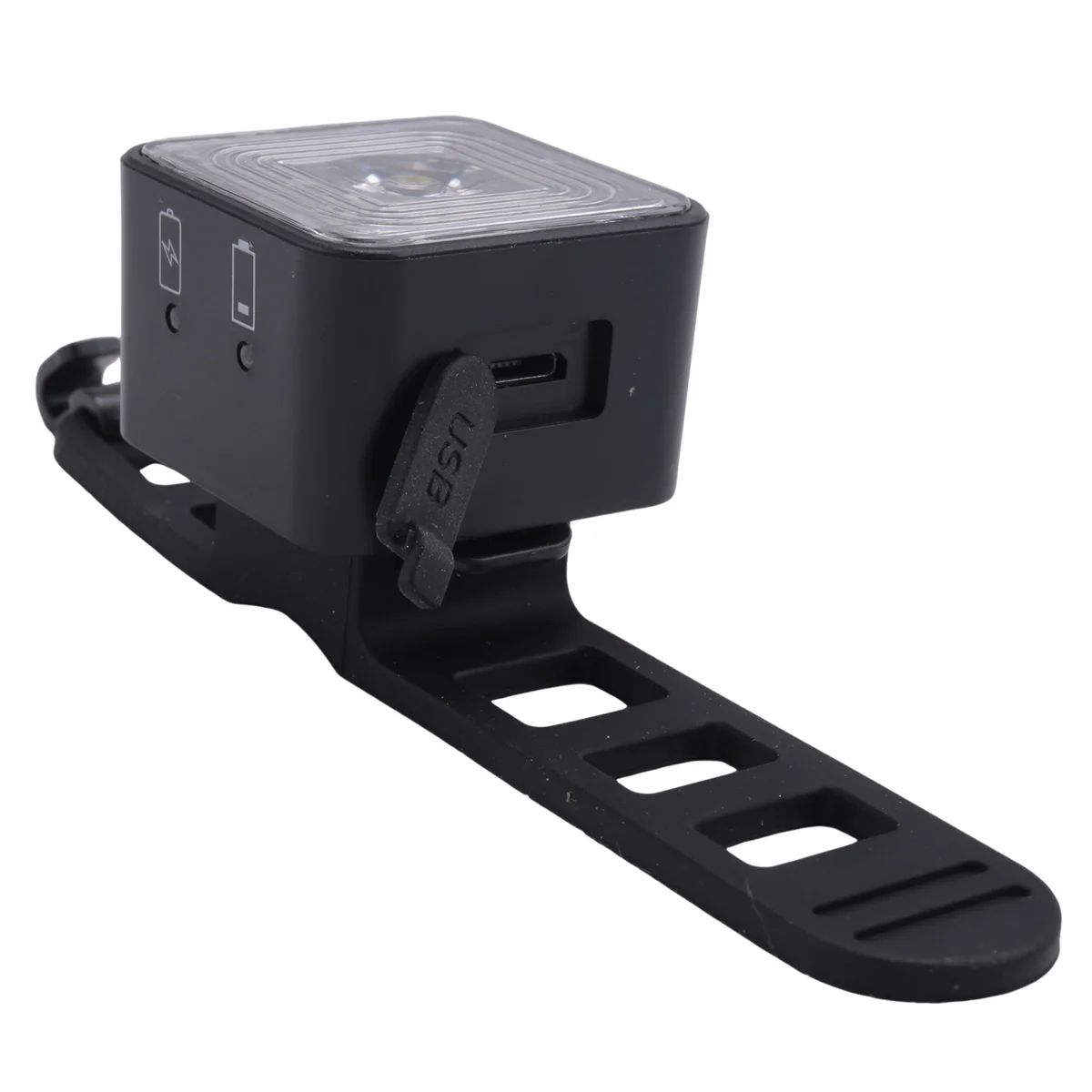 SMIEA WIND&MOON 120 Lumen IP66 Wasserdichte Licht-Sets, Scheinwerfer- und Rücklicht-Sets für 5-Gang-Modus-Bremsleuchte, WT06+WT06S
