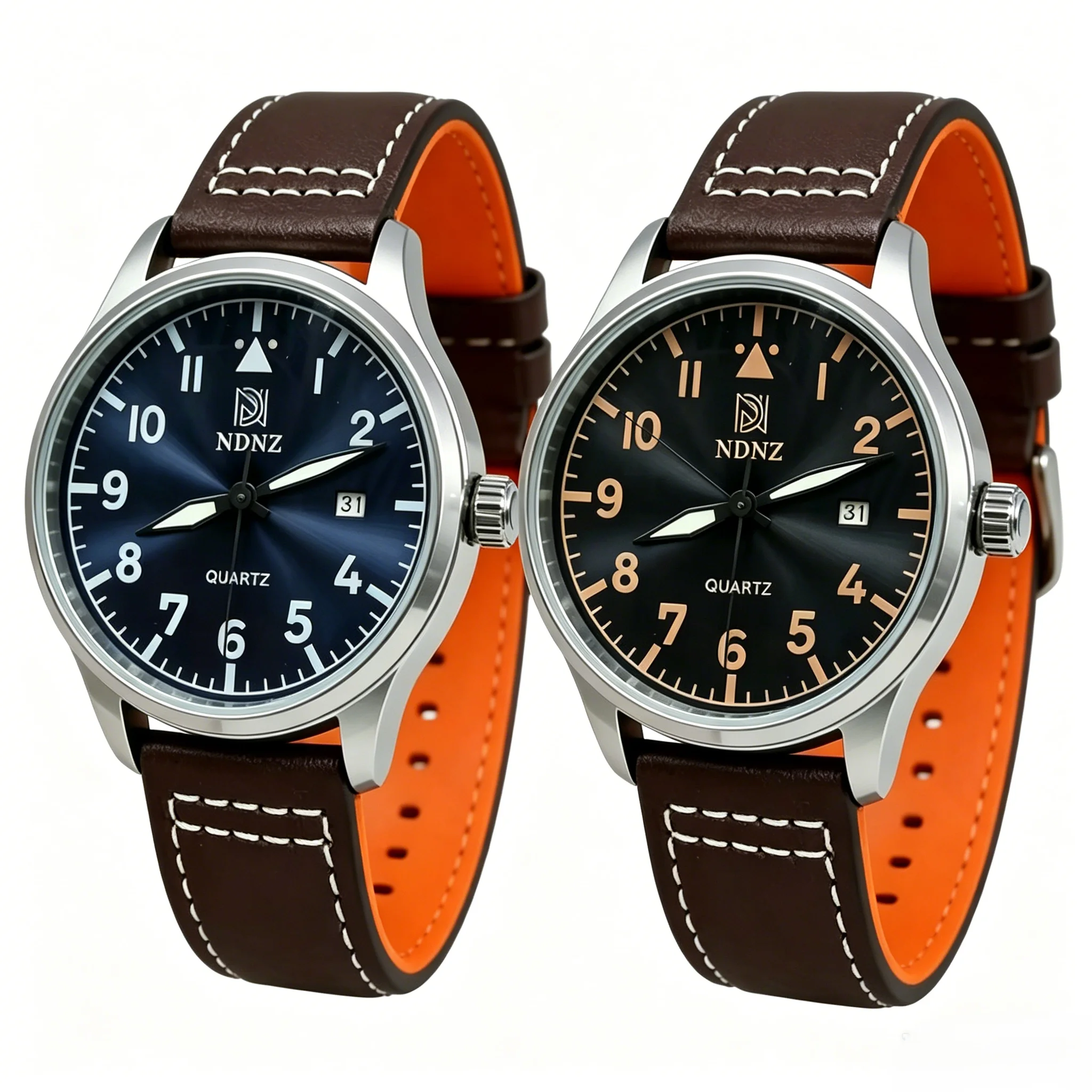 r-ndnz-pilot-quartz-watch-retro-casual-men's-watch-brown-leather-strap-business-men's-watch