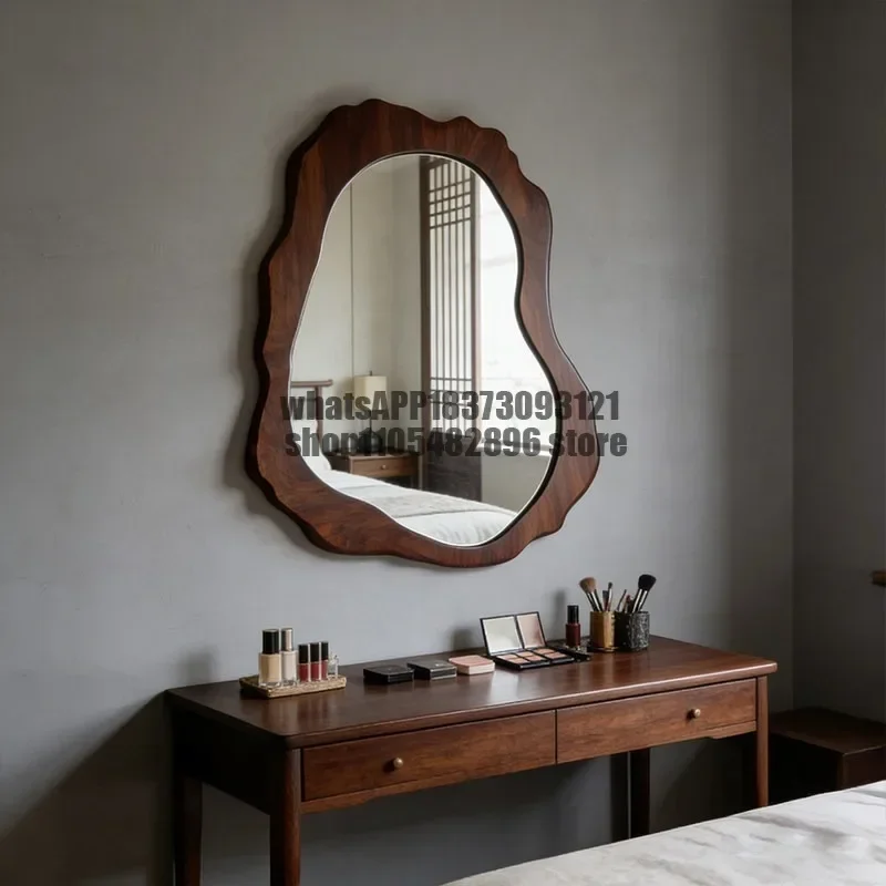 French cloud bathroom smart vanity mirror American simple bedroom vanity mirror, entrance art decoration mirror