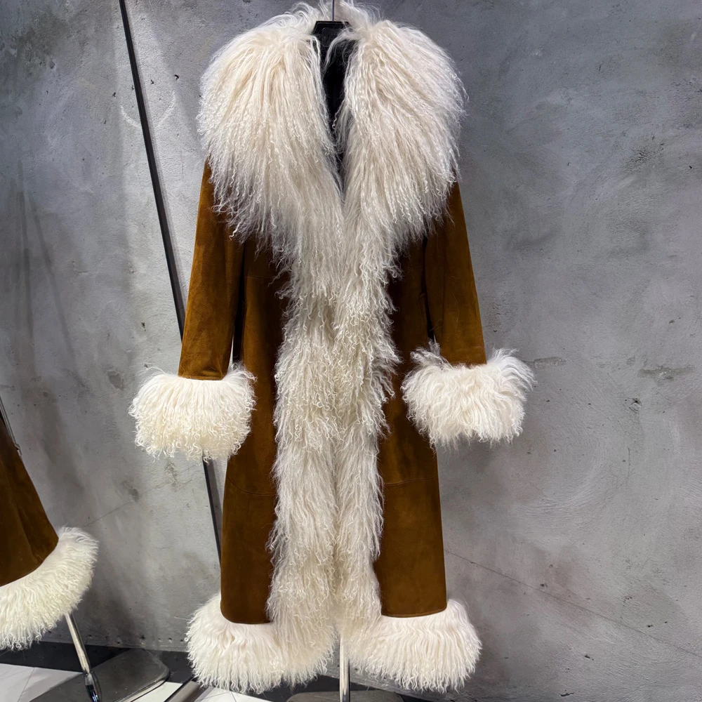新品  FELIM   LONG MOUTON COAT / BRN s-l1200.webp