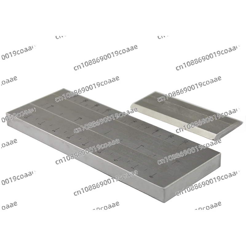 Double groove fineness gauge ,grindometer,fineness meter BGD242/3(0-100um)