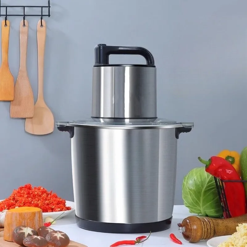 Household multi-functional high-power meat grinder, dough machine, meat grinder, large-capacity vegetable grinder