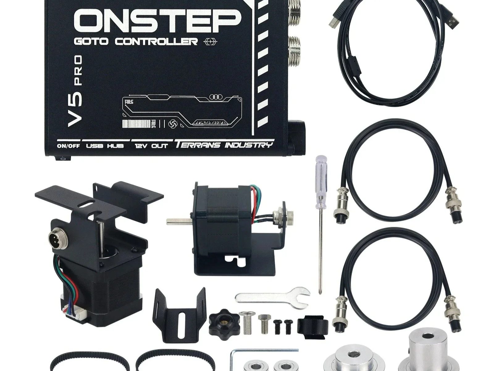 TAO Maxgeek V5 EQ3D Pro Onstep EQ3D Equatorial Mount V5 GOTO Upgrade Kit Biaxial Tracking Astronomical Accessory