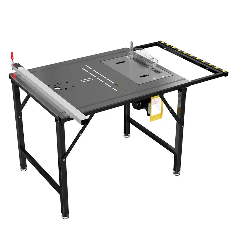 

Multifunctional Portable Folding Small Saw Table Woodworking Special Workbench Flip Chip Saw Electric Lifting Operator