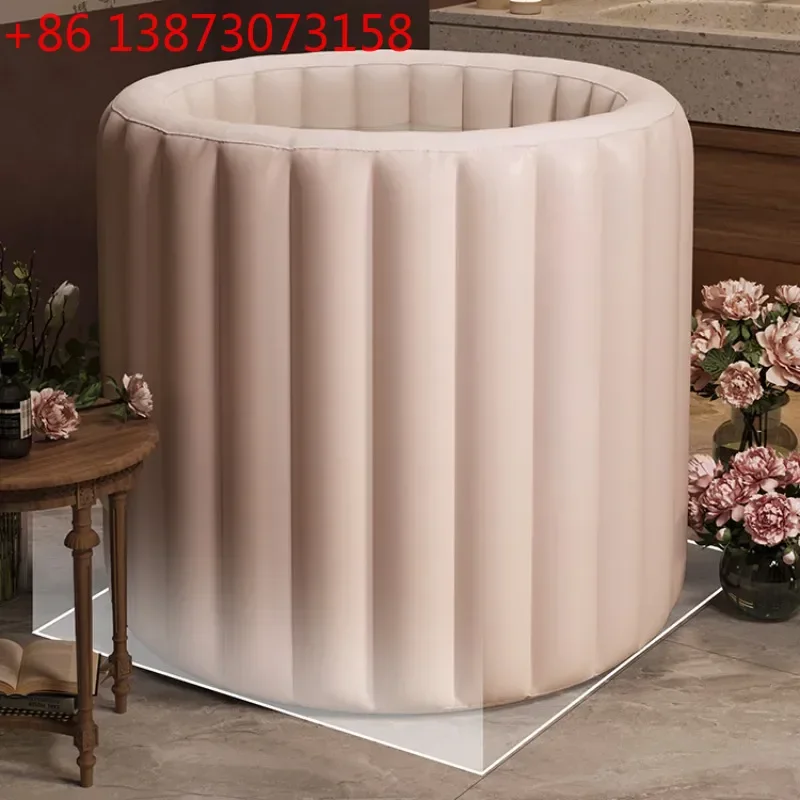 

Adult Large Water Container Foot Bath Bucket Portable Bathtub Home Spa Roller Buckets Banheira De Gelo Modern Comfortable Bag