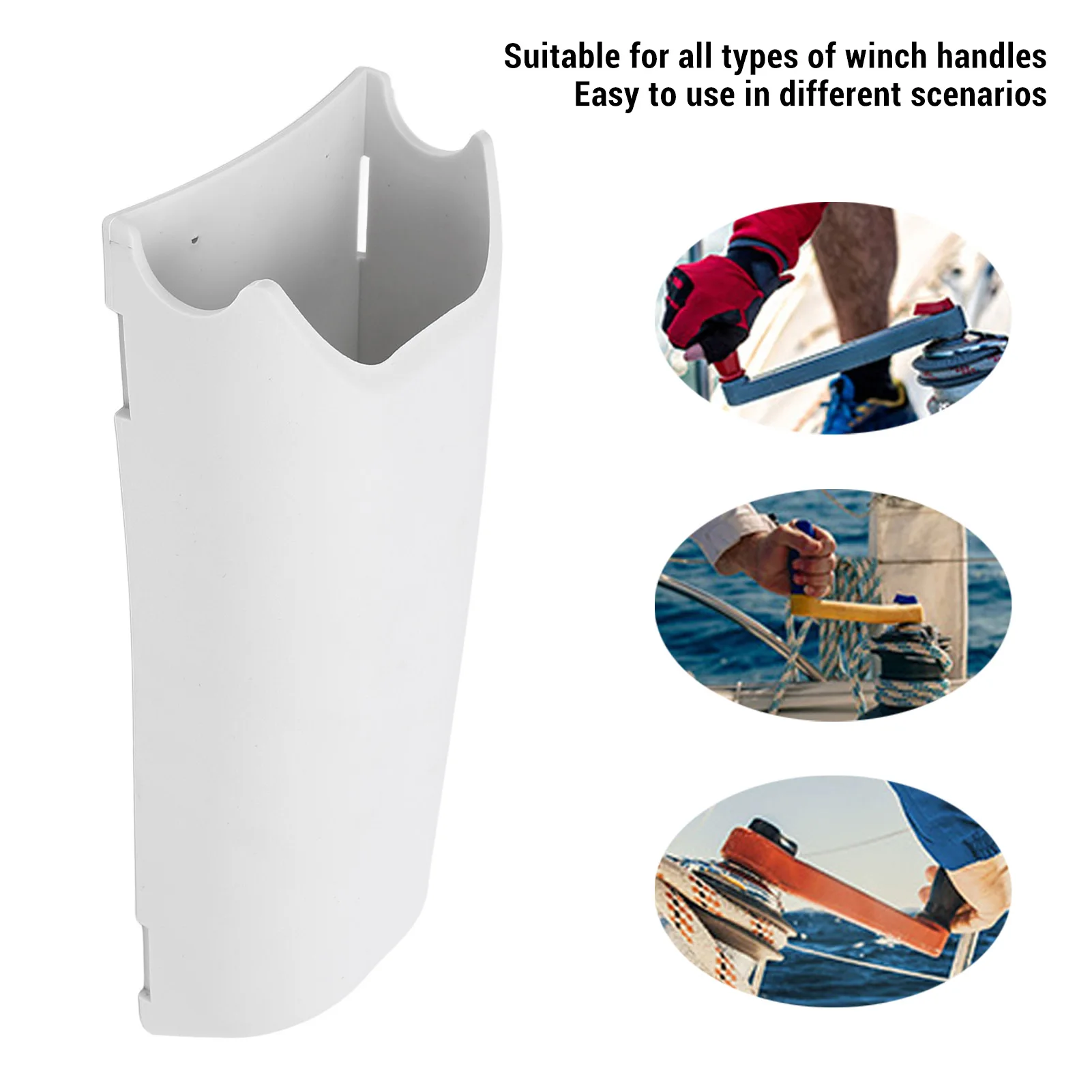 Winch Handle  Marine Sail Boat PVC Winch Handle Holder Waterproofing Boat Winch Handle  Flexible Storage Holder