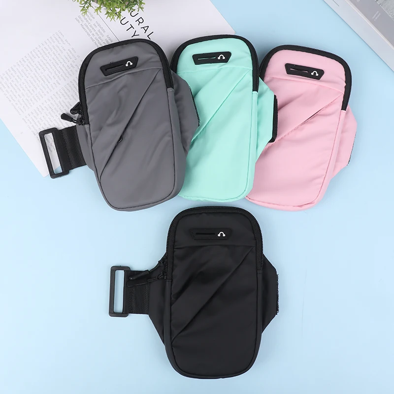 Funda de teléfono deportiva con brazalete Universal para correr, soporte de teléfono con brazo, bolsa de mano deportiva para teléfono móvil