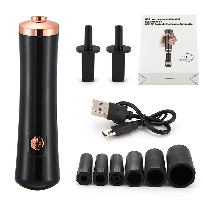 Usb Recharge Eyelash Glue Shaker Electric Wake-Up Device for Tattoo Ink Pigment Liquid Shaking Machine Lash Extension Supplies