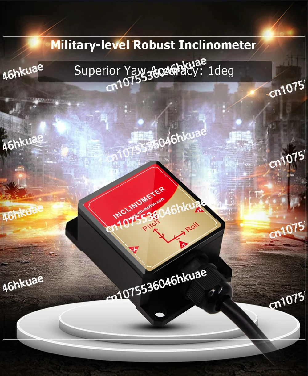 IMU Accelerometer + Inclinometer HWT905-TTL MPU9250 IP67 waterproof High-Precision Acceleration+Gyroscope+Angle+Magnetometer