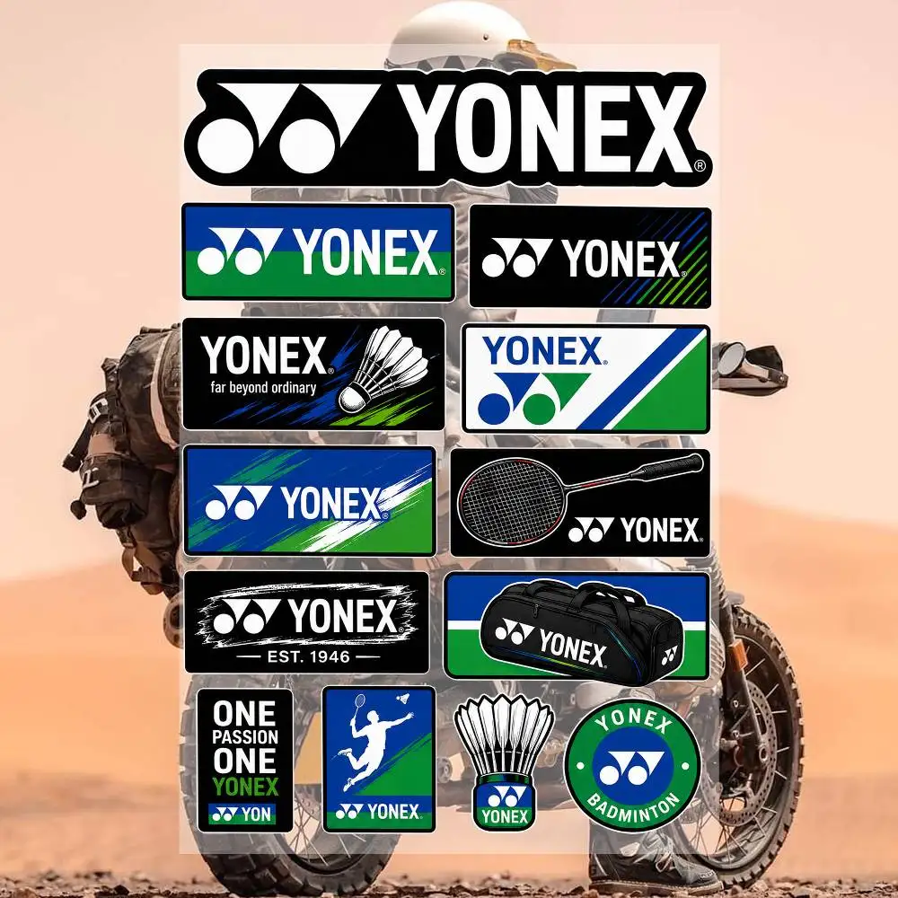 Y-O-N-EX Aesthetic Graffiti Waterproof PVC Stickers for Car Motorcycle Skateboard Helmet Notebook