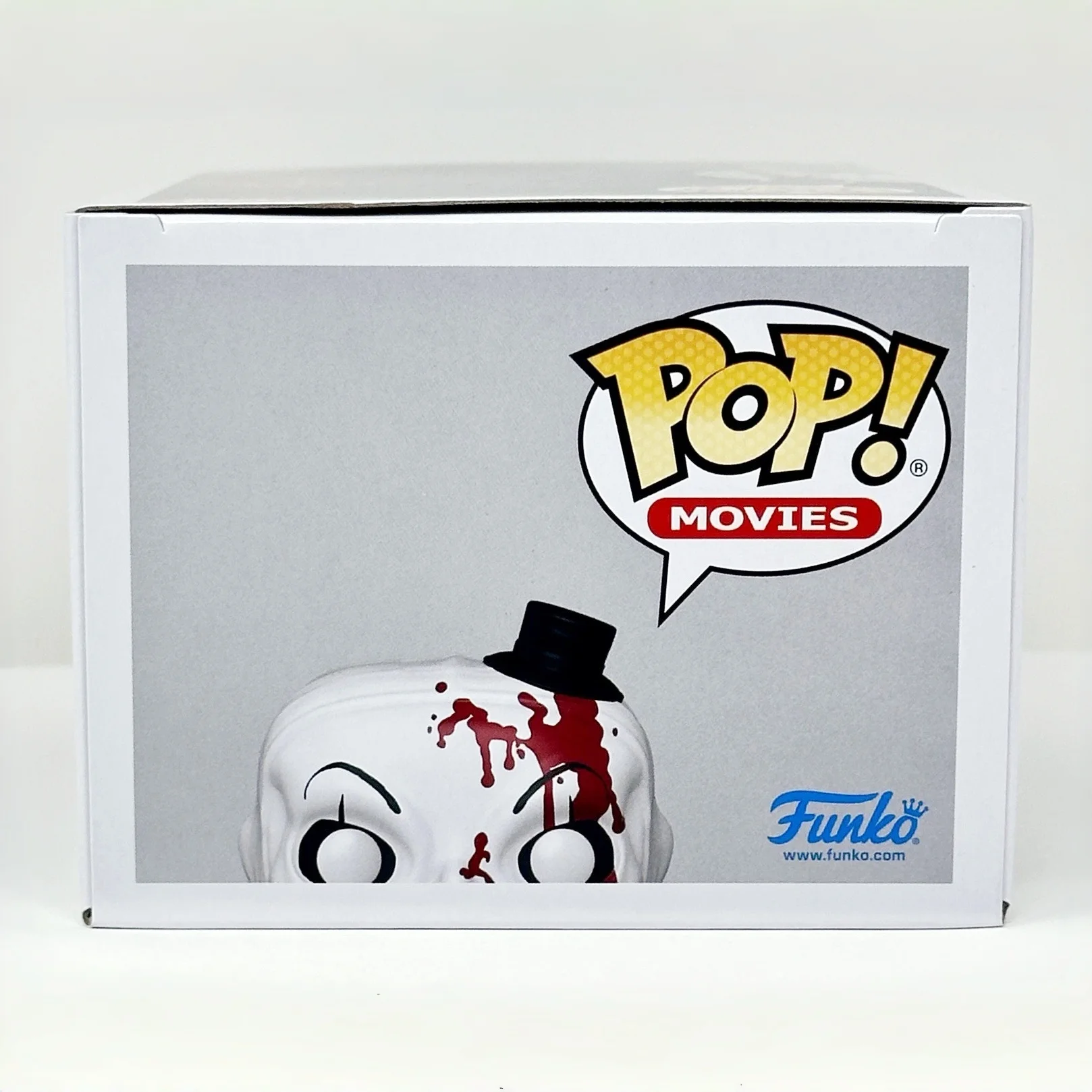 Arte o palhaço com cabeça cheia de doces # 1796 Figura Terrifier Funko Pop Oficial Edição Limitada Figuras Colecionáveis Fãs Brinquedo Presente