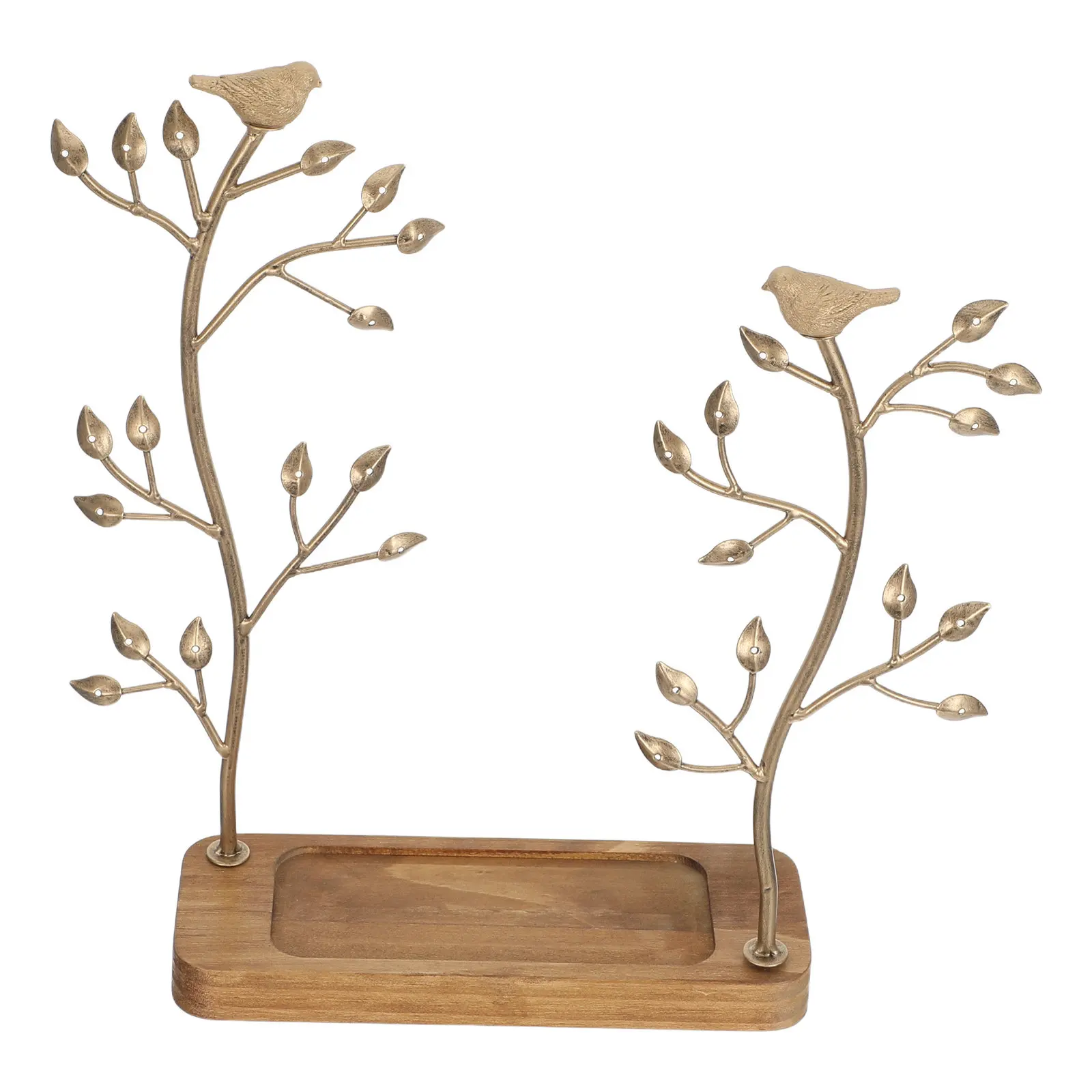 1 Piece Rustic Iron Earring Holder Wall Mounted Jewelry Organizer Rack for Studs Hoops Dangle Earrings Display Storage Decor