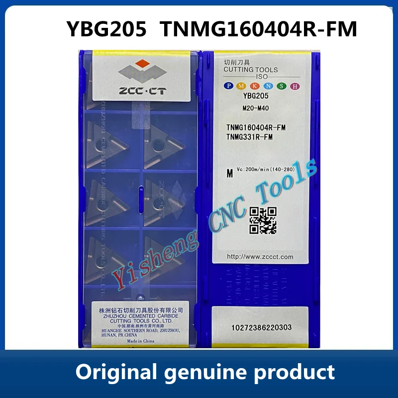 

Free Shipping Original ZCC CT YBC252 TNMG160404R-FM YBG205 Carbide Inserts CNC Turning Tool Lathe Cutter Tools