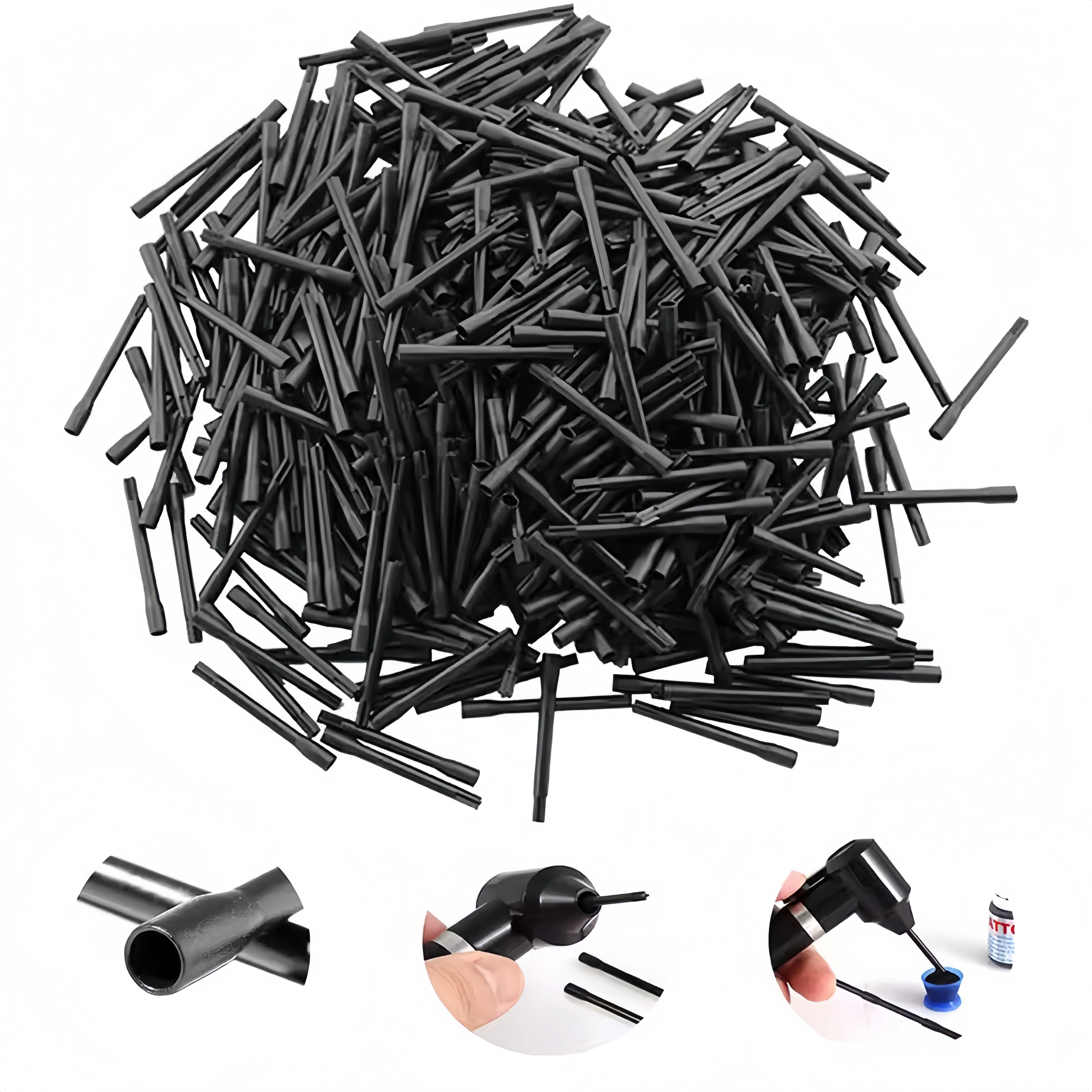 50/100/1000PCS Tattoo Ink Mixer Sticks Plastic Pigment Mixing Stirring Rods for Microblading Makeup Tattoo Tools
