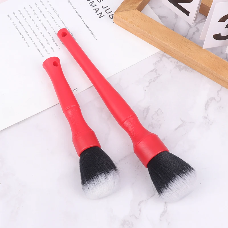 1Pc Ultra-Soft Detailing Brush Soft Auto Interior Detail Brush With Synthetic Bristle Car Dash Duster Brush Cleaning Brush