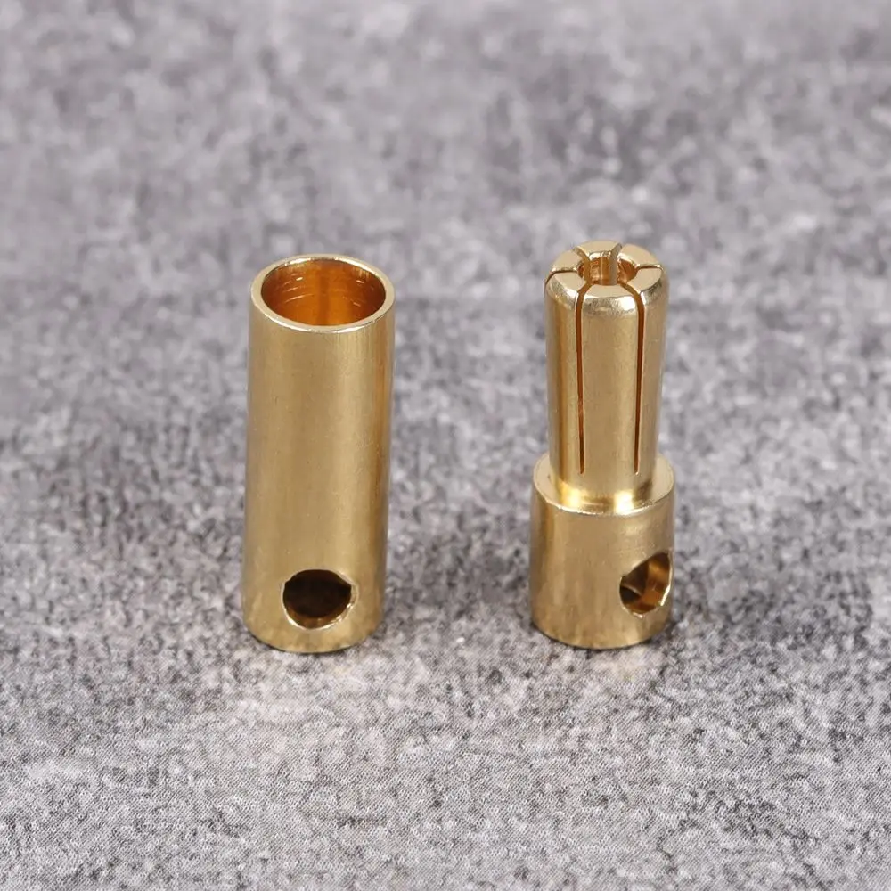 Akcesoria do trąbki 2/3/3.5/4/5/5.5mm do modeli samolotów, wtyki męskie i żeńskie, wtyk typu bullet, wtyk bananowy, złącze baterii RC, wysoki prąd