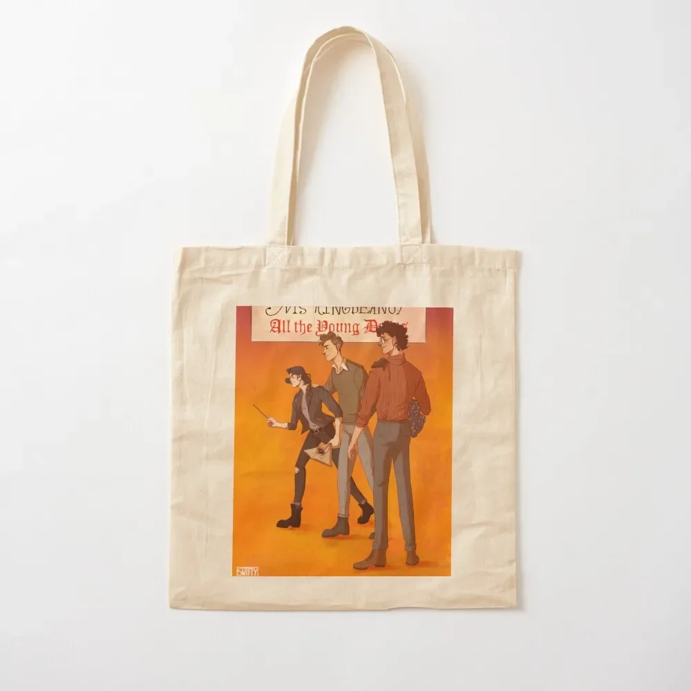 

All The Young Dudes, Wolfstar Tote Bag shopper bag women canvas tote bag men