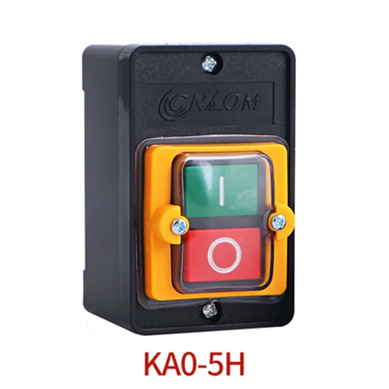 Durable Machine Drill Motor Waterproof Accessories Switch Industrial Push Button for Cutting ON/OFF Electric Home for KAO-5M