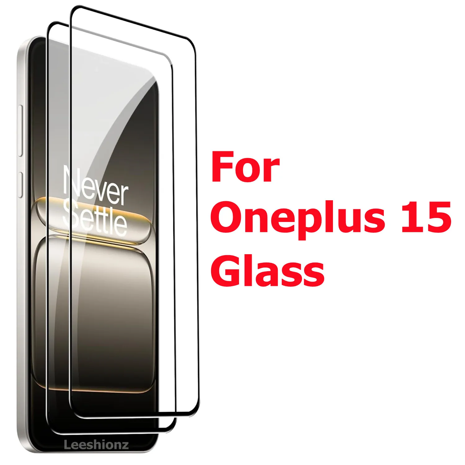 

Screen protector For Oneplus 15 Tempered Glass 9H Transparent Clear Anti Scratch