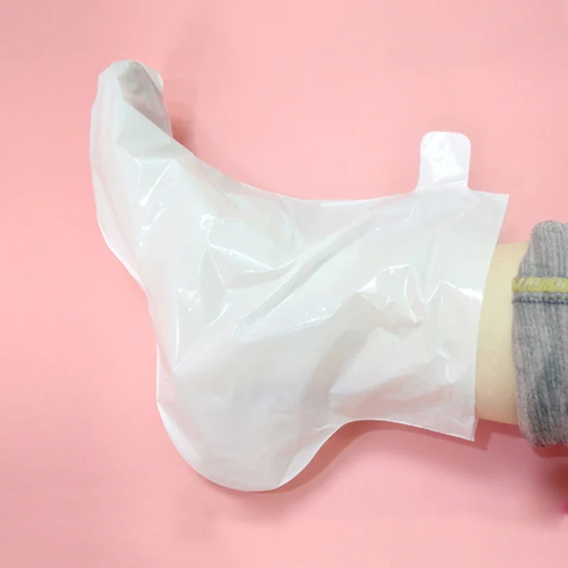 20/50Pcs Disposable Foot Bags Detox SPA Covers Plastic Waterproof Foot Film Prevent Infection Chapped Feet Care Pedicure Tools