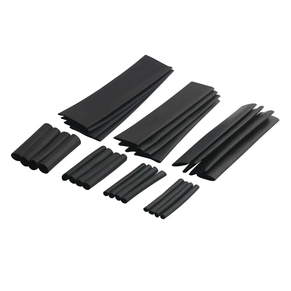 Комплект термоусадочных трубок Термостойкая трубка Обмотка термоусадочной проволоки Электрическое соединение Кабель Изоляционная защита с рукавами