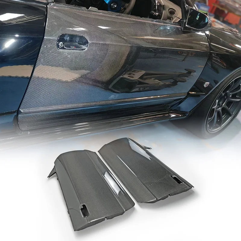 Подходит для Skyline R32 GTR, двери в стиле OE, пара, внешняя панель автомобиля, прямая замена.