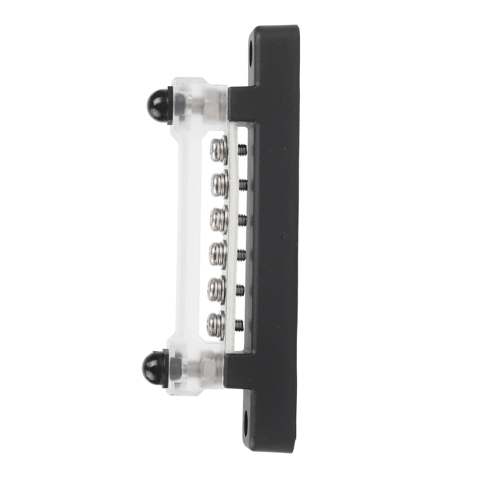 12V-48V Terminal Block Bus Bar 1/4 Inch Stud 150A Electrical Power Distribution Positive Negative Battery Bus Bar Power