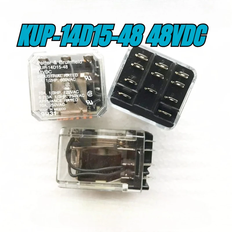

（Brand New）1pcs/lot 100% original genuine relay:KUP-14D15-48 48VDC 11pins intermediate relay