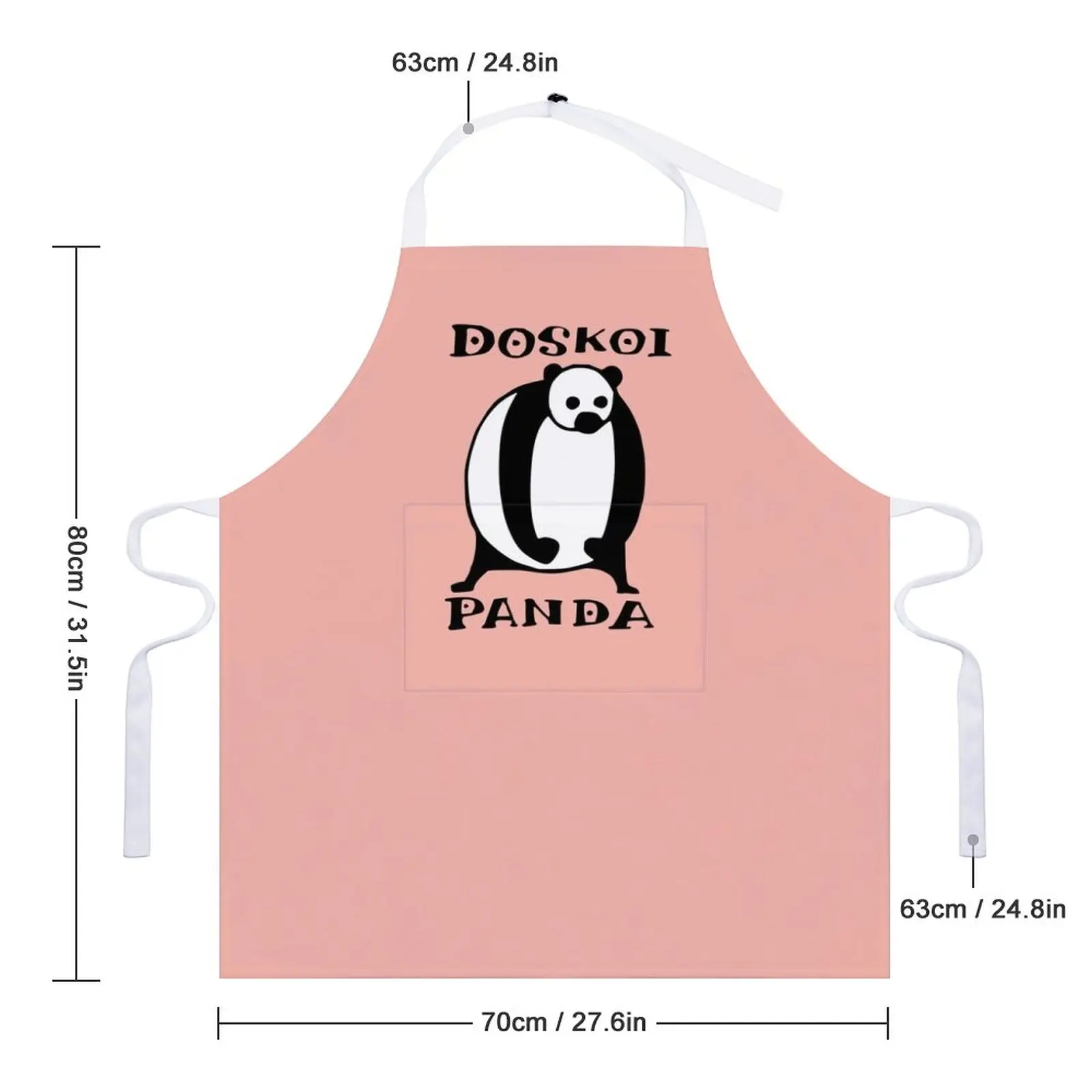 Doskoi Panda Apron Sanji Apron Household Items Kitchen Kitchen Chef Kitchen Novel Kitchen Accessories Apron For Nail Stylist