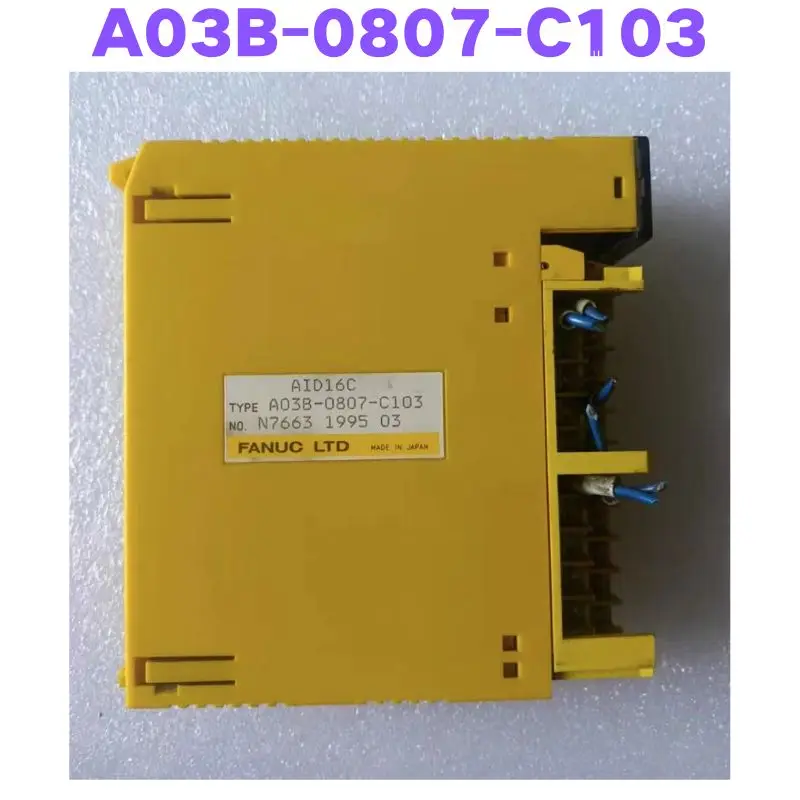 Second-hand A03B-0807-C103 A03B 0807 C103 IO Module Tested OK Quick Shipment