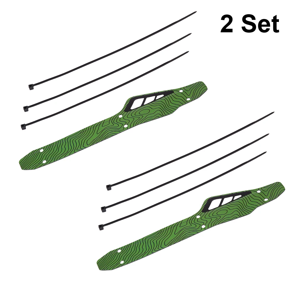 

2 set 2 Sets Protector Reusable Eco-Friendly Stickers Durable Mountain Bike Green Easy Cleaning Long Lasting Guard Bicycle