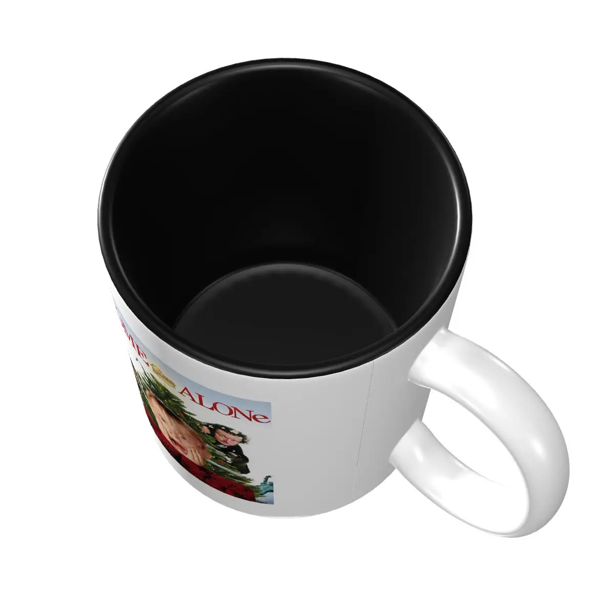 Home Alone Funny Christmas Chaos Holiday Design Mug Funny Ceramic Coffee Cups Tea Mugs Milk Cup Drinkware Gifts for Friends