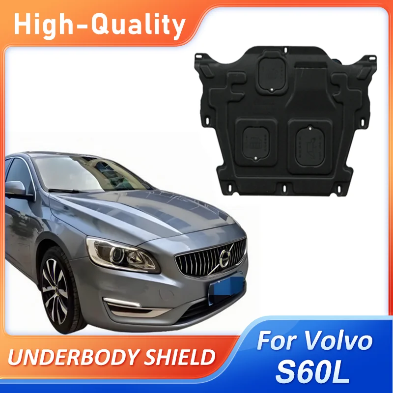 Защитная пластина под двигателем, брызговик, брызговик, крыло для Volvo S60L 2011-2019, автомобильный полимерный щиток, защита от брызговика