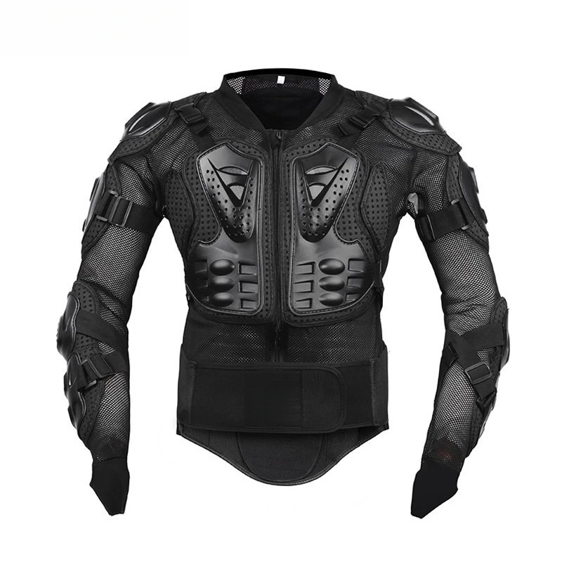 Toepasselijke motorfiets anti-pantser beschermende uitrusting fietskleding pantser buitensporten motorfiets knie- en elleboogbeschermer borstbescherming