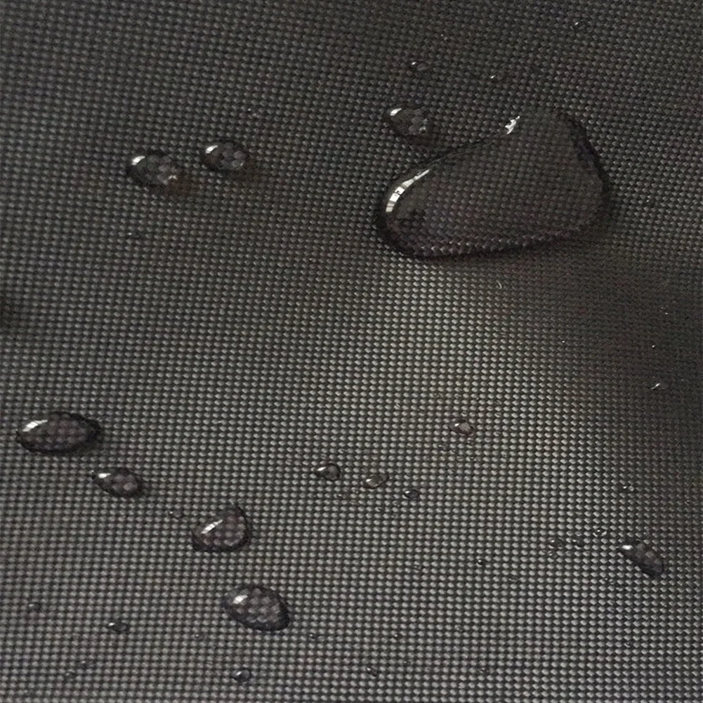 Outdoor BBQ Cover Round Shape Waterproof Dustproof 210D Polyester Material with Silver Coating for Rain and Sun Protection