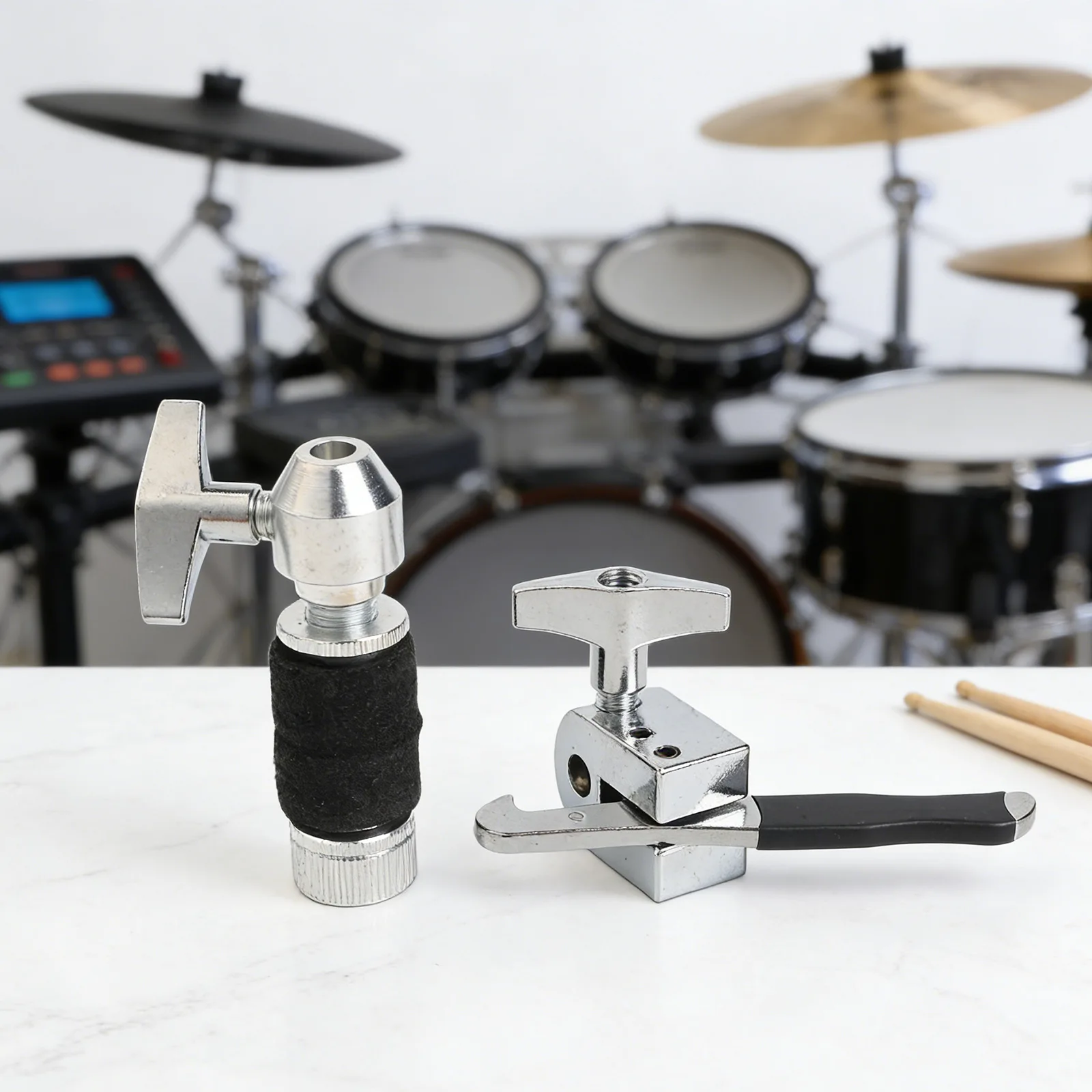 Cymbal for stacker for hi Hat Clutch Holder Clamp Houlang Instrumental Music Cymbal Stand for jazz Drum for hi Hat Drop Clutch