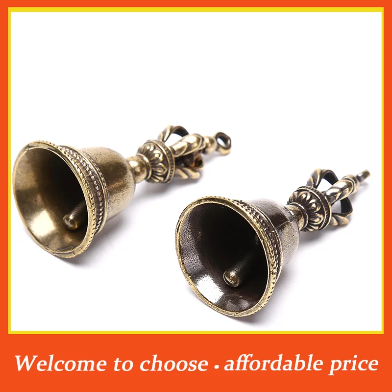 #1pc new Brass Handicraft  Magic Bell Wind Bell Tibetan Bronze Bell Keychain Pendant