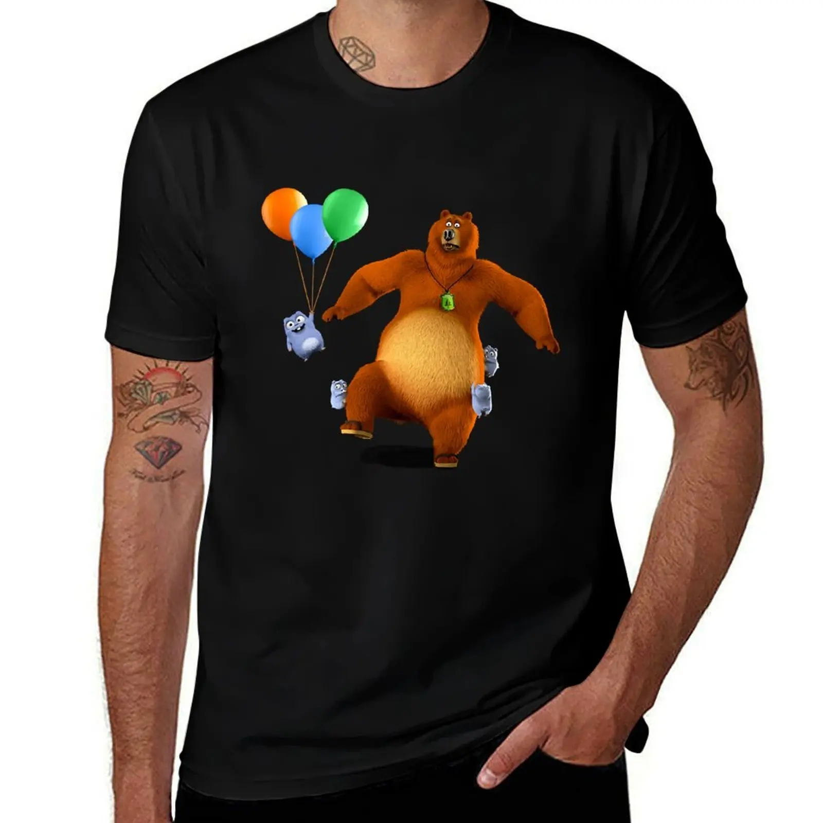 grizzy and lemmings toys T-Shirt Performance Workout Short Sleeve Tee
