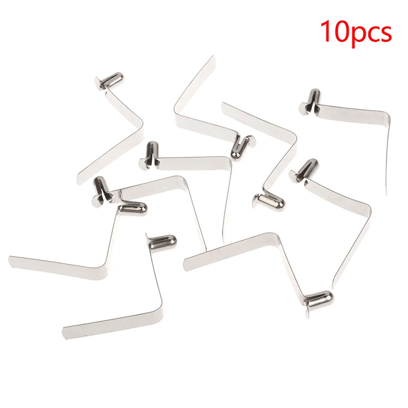 10pcs Spring Clips Locking Tube Pin Push Clip For Tent Pole Kayak Paddle 6mm For Tent Pole Paddle Board Camping Accessories