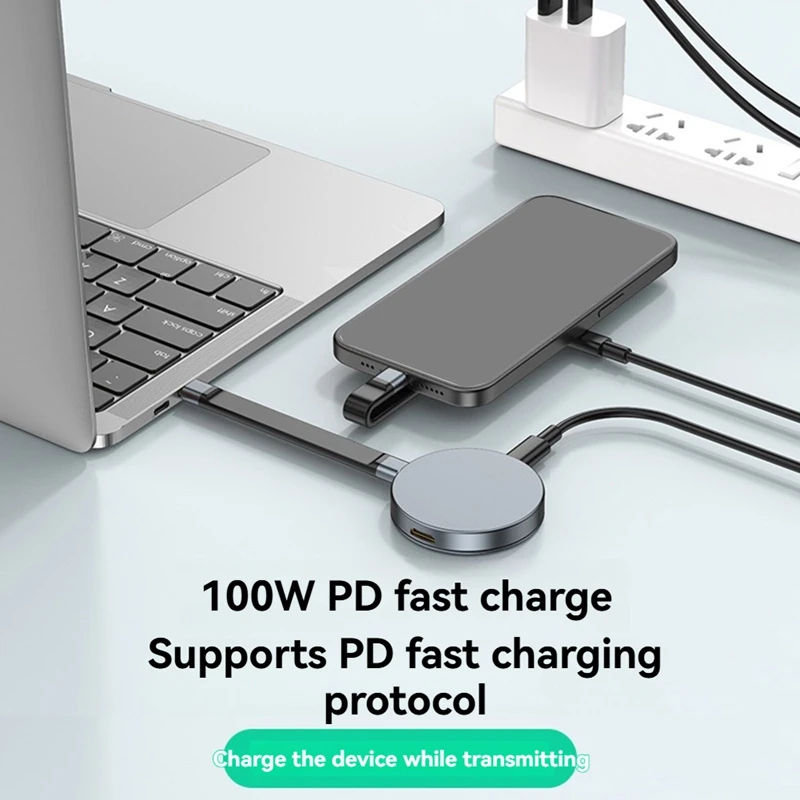 

Magnetic 4K M.2 2230 NVMe SSD Enclosure 10Gbps Hard Drive BoxJAS