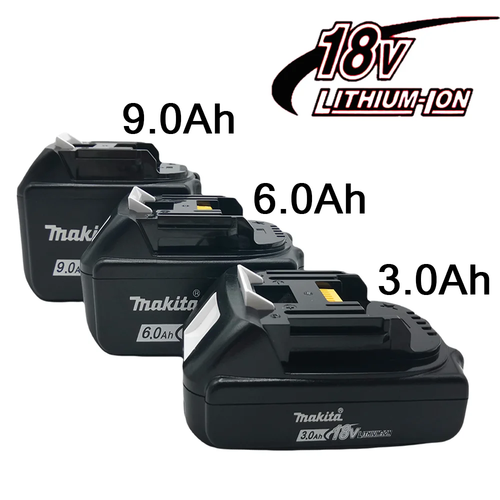 2026 New BL1860original Makita lithium battery,18 V 5.0Ah 6.0Ah  rechargeable battery,  for Makita 18V battery BL1850 BL1830