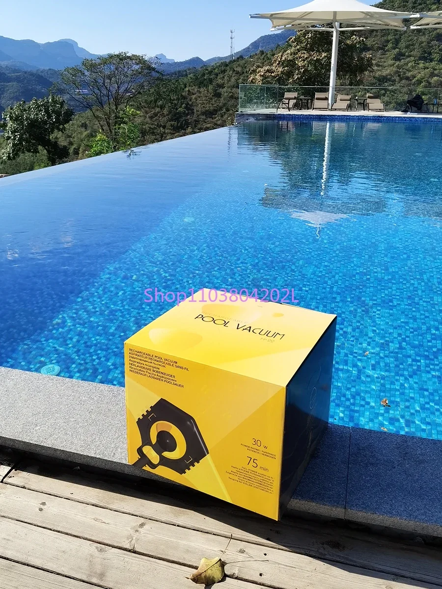 Pai Swimming Pool Sewage Suction Machine Wireless Underwater Vacuum Cleaner Manual Fish Pool Water Turtle Pool Bottom